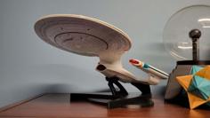 Enterprise D Display Stand 3D Printer Model