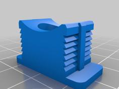 DDR Bakelit Cable Clips (Kabelschelle, Kabelklemme) 3D Printer Model