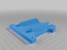 Retropie Raspberry Pi Mount For Geekworm Armor Case 3D Printer Model