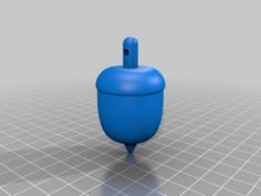 Squirrel Chestnuts Gyro 3D Printer Model