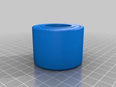 PVC 2039 End Cap For 3/4 Inch PVC 3D Printer Model