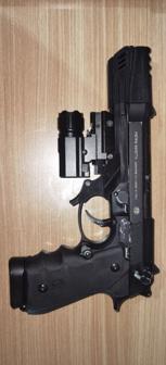 Airsoft KJW Beretta M9 Picatinny Rail & Compensator V2 3D Printer Model