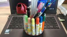 Color Pen Holder 3D Printer Model