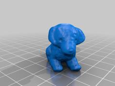 Toy Dog 3D Printer Model