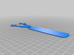 Reindeer Bookmark 3D Printer Model