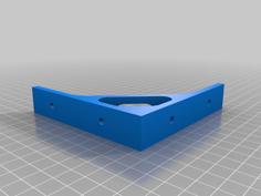 Shelf Bracket 100mm X 100mm Right Angle 3D Printer Model