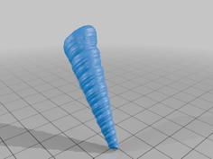 Pointy Shell 3D Printer Model