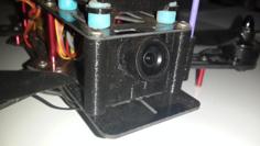 Fat Shark Camera Mount (15 Degree) 3D Printer Model