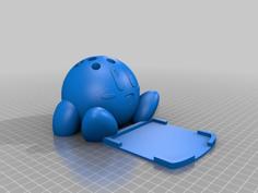 Kirby Pencil Post-It Holder 3D Printer Model