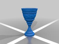 Wine Glass / Cup For 3d Printing Print In Place 3D Printer Model