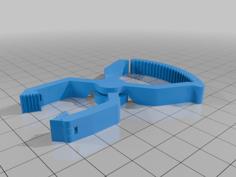 Print-in-place Ratchet Clamp – Longer 3D Printer Model