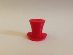 Top Hat Charm 3D Printer Model