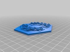 Minecraft Catan Forest (river) 3D Printer Model