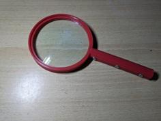 Magnifying Glass Frame – Parametric 3D Printer Model