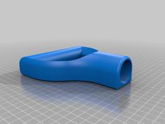 Snow Shovel D-Handle 3D Printer Model