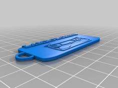 VERY COOL LAMBORGHINI KEYCHAIN 3D Printer Model