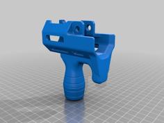 MP5K / AP5P Broom Handle MLOK 3D Printer Model