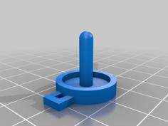 Banana Jack-socket Cover Plug Cap 3D Printer Model