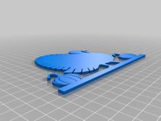 Thanksgiving Silhouette 3D Printer Model