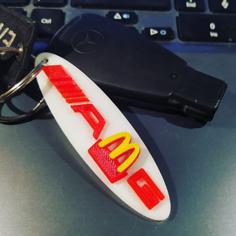 McDonald’s AMG Keychain 3D Printer Model