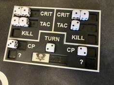 Score Board For Kill Team 2024 3D Printer Model