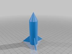 Foguete / Rocket 3D Printer Model