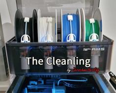 Filament Guide / Cleaner – The Cleanling 3D Printer Model