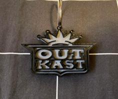 Outkast Keychain 3D Printer Model