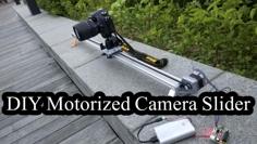 DIY Motorized Slider For DSLR 3D Printer Model