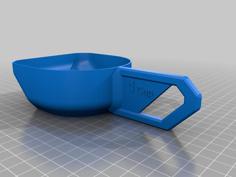 1 Cup Scoop 3D Printer Model