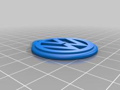 Volkswagen Key Hanger 3D Printer Model