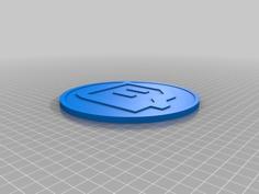 Twitch Coin 3D Printer Model