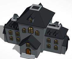 Haunted House 3D Printer Model