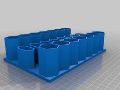 Europlug Charger And Cable Organizer 3D Printer Model