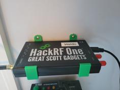 Minimalist Screw Mounting Bracket For HackRF One 3D Printer Model