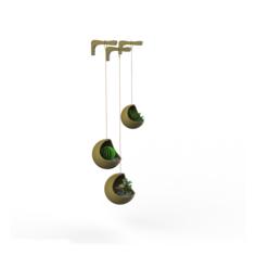 Macetas Colgantes (Hanging Pots) 3D Printer Model