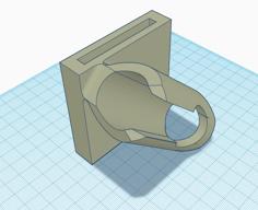 Fishing Rod Belt Holder 3D Printer Model