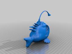 Angler Fish Nightlight 3D Printer Model