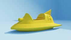 Kenner Super Powers Collection Aquaman Jetski 3D Printer Model