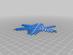 Snowflake 4 3D Printer Model