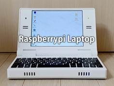 Raspberrypi Laptop Case(with 8inch 1024×768 Display) 3D Printer Model