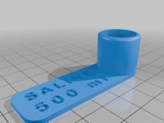 Salt Dispenser For Saline Making 3D Printer Model