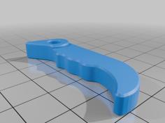 100mm (4inch) Quick Clamp Trigger 3D Printer Model