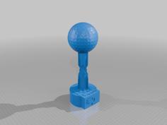 Fancy Golf Trophy 3D Printer Model