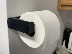 Toilet Paper Roll Holder – Wall Mount 3D Printer Model