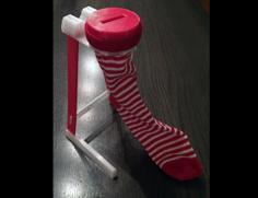 Christmas (Birthday/Donate) Sock Piggy Bank 3D Printer Model