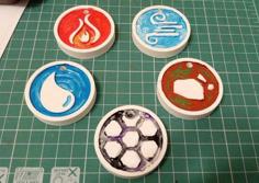 Element Coin / Medallion / Pendant 3D Printer Model