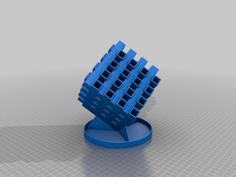 Lattice Pencil Holder 3D Printer Model