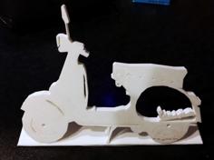 Vespa PX Tribute 3D Printer Model