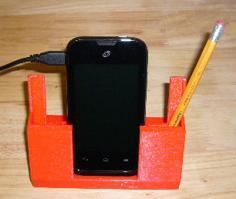 Phone Desk Stand / Dock 3D Printer Model